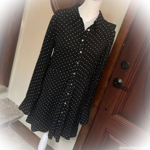 Free People Cute black and white polka dot mini.
